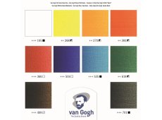Van Gogh set uljanih boja u koferu - ton karta