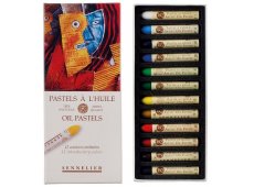 Sennelier uljne pastele set 12