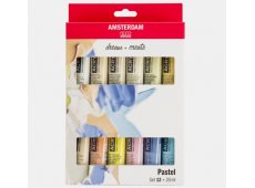 Amsterdam set pastelne boje 12x20 ml