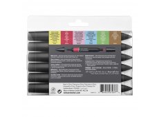Winsor&Newton Promarker Mid Tones set 6.