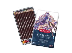 Derwent Coloursoft olovke u boji 12