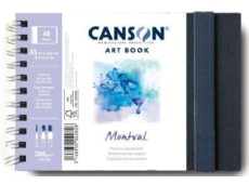 Montval akvarel knjiga spiralni uvez