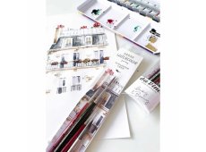 Da Vinci set kistova za akvarel Urban Watercolor Journey.