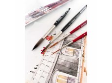 Da Vinci set kistova za akvarel Urban Watercolor Journey..