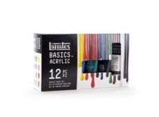 Liquitex Basics set 12x22ml akrilne boje