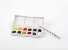 Cotman akvarel boje set 12