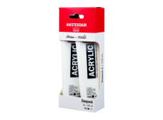 AMSTERDAM AKRILNA BOJA SET 2 x 120 ml TITAN BIJELA