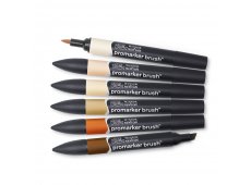 WINSOR & NEWTON PROMARKER BRUSH SKIN TONES SET 6