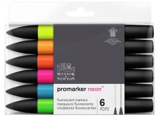 WINSOR & NEWTON NEON PROMARKER SET 6