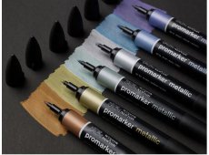 WINSOR & NEWTON METALLIC MARKER SET 6