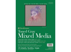 STRATHMORE MIX MEDIA TONED GRAY