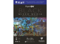 PAINT ON BLOKOVI CRNI MIX MEDIA PAPIR