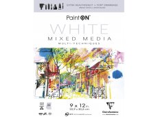 PAINT ON BLOKOVI BIJELI MIX MEDIA PAPIR