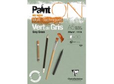 PAINT'ON MIX MEDIA BLOKOVI SIVO ZELENI PAPIR