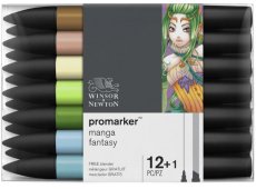 WINSOR & NEWTON PROMARKER MANGA FANTASY SET 12+1